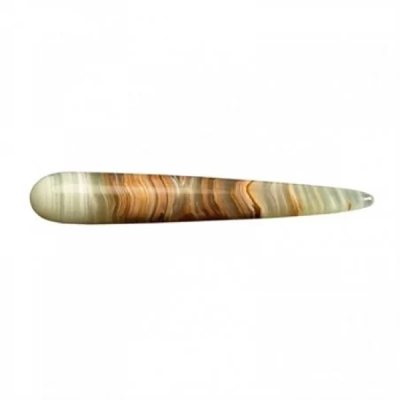 Massagegriffel Calcit-Aragont Onyx Marmor