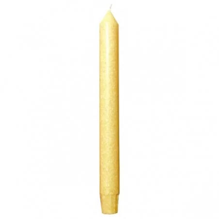 Stabkerzen 4er Set gelb