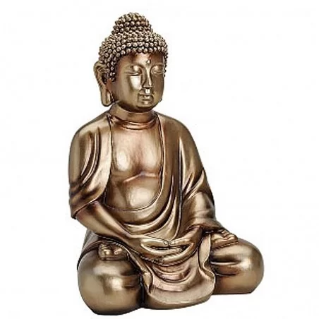 Buddha 36 cm Polyresin gold