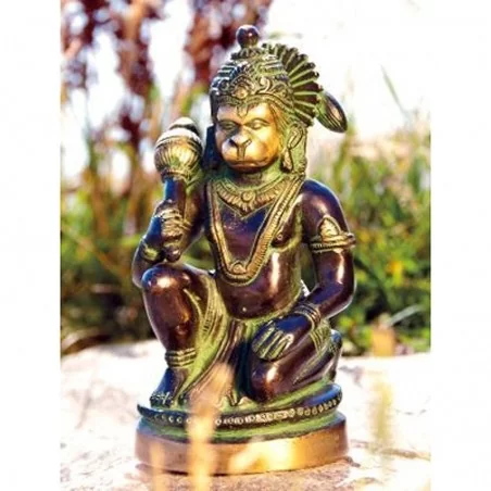 Hanuman 13cm Messing