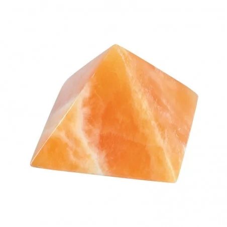 Pyramide 60mm Orangencalcit