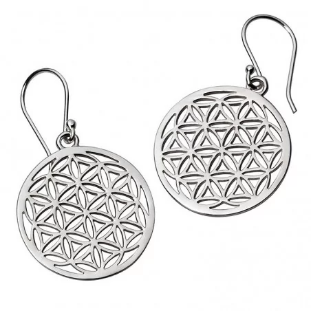 BLUME DES LEBENS - Ohrringe Silber