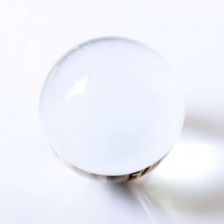 Kristallkugel Glas klar