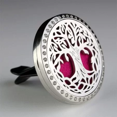 Duftstick Lebensbaum Edelstahl mit Strass gross