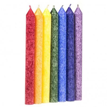 Chakra Stabkerzen im Set