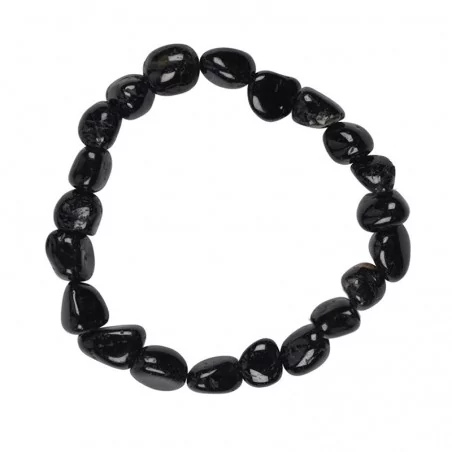 Armband Nuggets 8-10mm schwarzer Turmalin