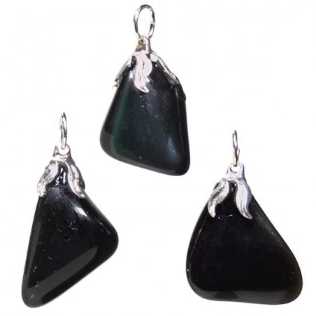 Edelstein-Anhänger Regenbogen Obsidian
