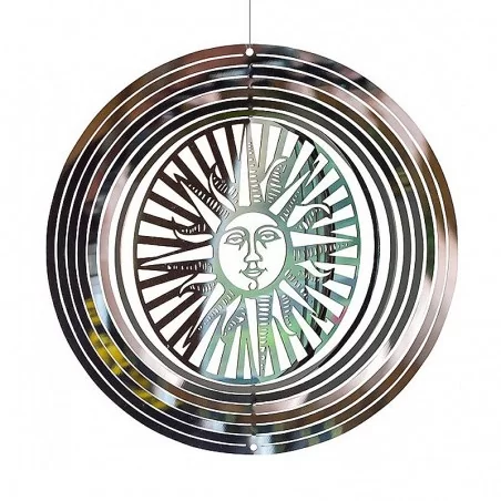 Windspiel Sonne Edelstahl