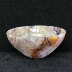 Handgeschliffenes Schälchen Amethystquarz