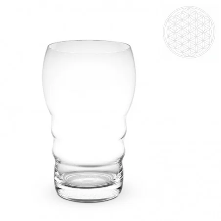 Galileo Trinkglas Weisse Lebensblume Nature's Design