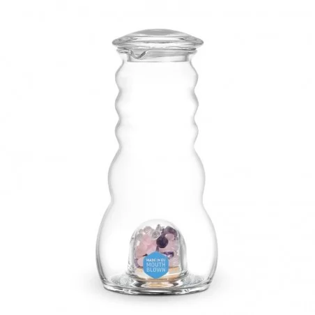 Wasserkrug Cadus Family mit Edelsteinen 1,5 Liter Nature's Design