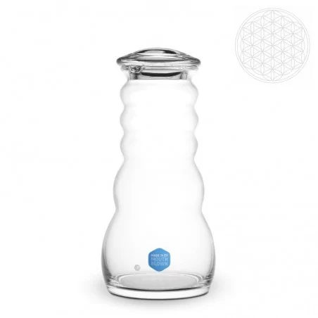 Wasserkrug Cadus Weiss Lebensblume 1 Liter Nature's Design