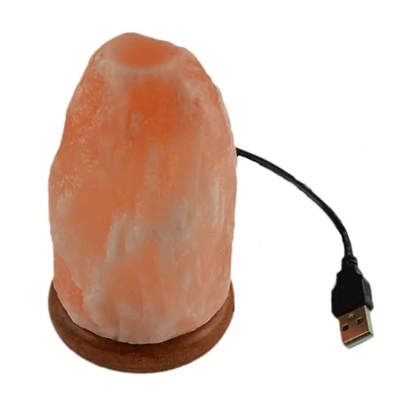 USB Mini Salzampe orange roh