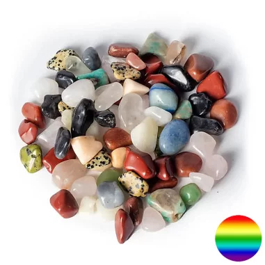 Trommelsteine Mix - Brasilien 1 - 3 cm